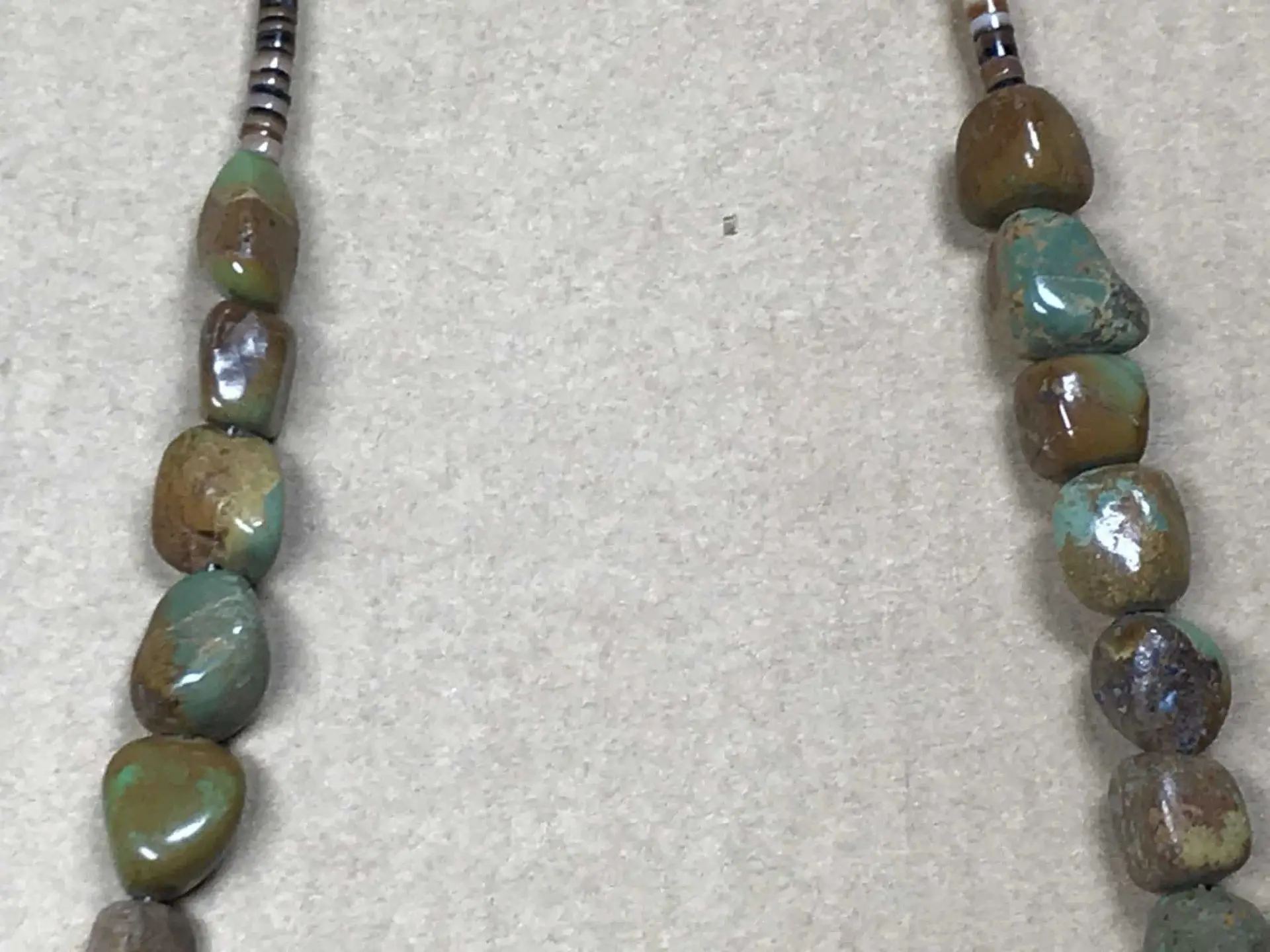 Betty Rodriguez (Kewa) - Halskette aus Türkis und Muschel 3 BettyRodriguez(Kewa)&#;Halskette