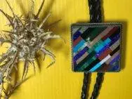 McKenzieNastacio(Zuni)&#BoloTiemitMosaicInlay