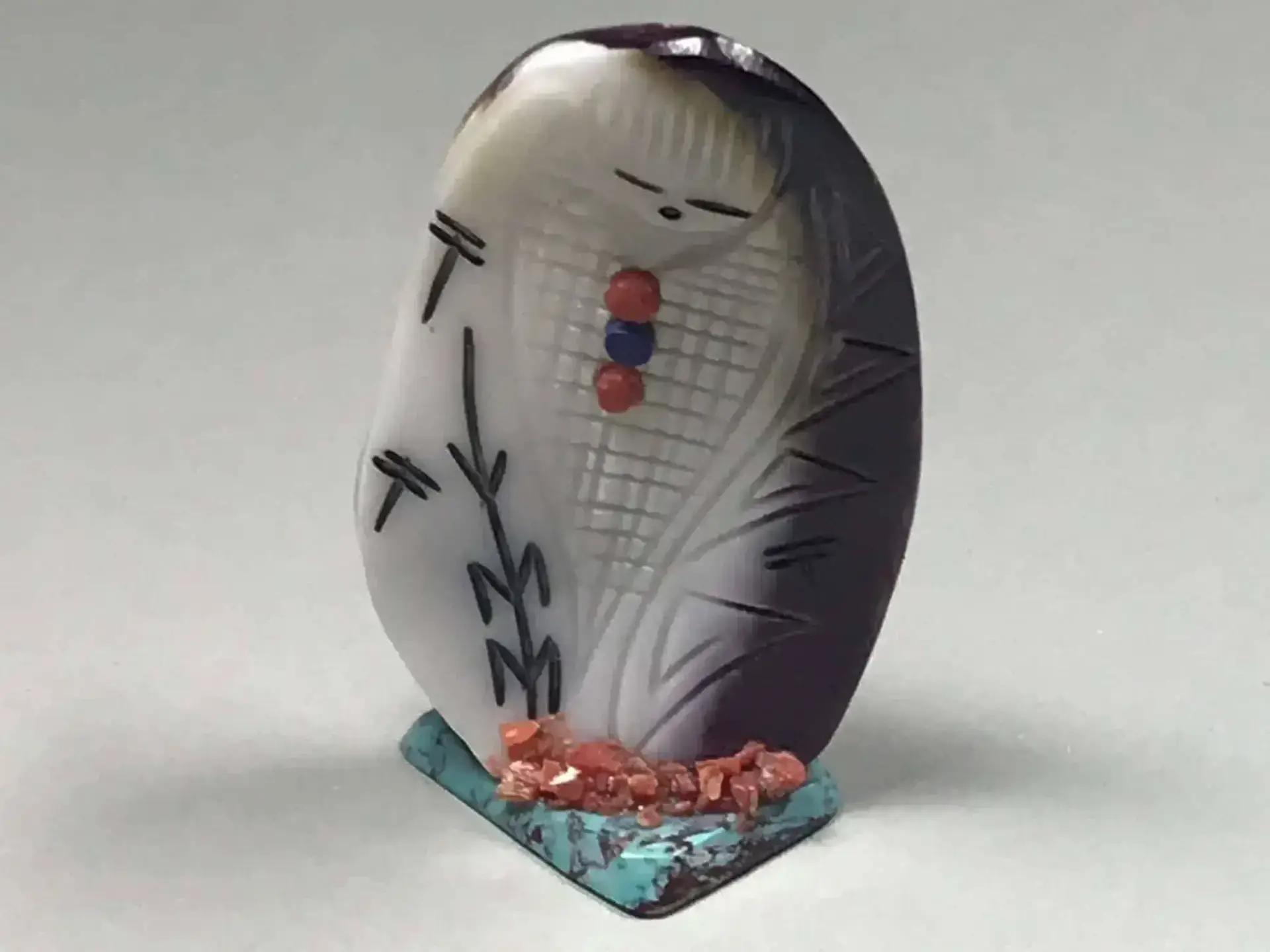 Gloria Chattin (Zuni) - Corn Maiden Skulptur 3 Gloria Chattin (Zuni) – Corn Maiden Skulptur