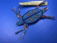 Barry Johnson (Lakota) – Amulett-Schildkröte