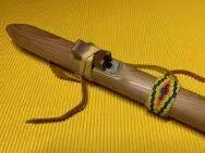 Paul Thompson (Navajo) - Flöte mit Beadwork