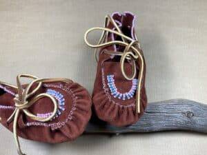 Arnalda Chee (Navajo) - hohe Babymoccasins