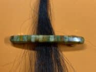 Paul Coriz (Kewa) – Haarspange mit Serpentin