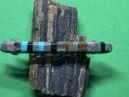 Paul Coriz (Kewa) – grosse Haarspange mit Mosaik