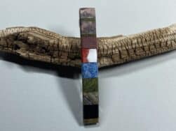 Paul Coriz (Kewa) – breite Haarspange mit Mosaik