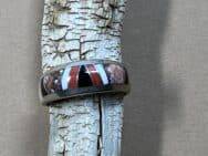 Mary Tsosie (Navajo) - Mosaic Inlay Fingerring