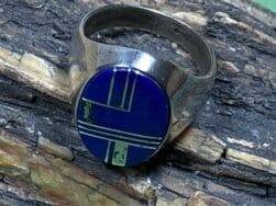 Florentine Johnson (Zuni) - Ring mit Inlay