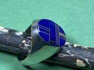 Florentine Johnson (Zuni) - Ring mit Inlay