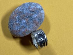 Ray Namingha (Hopi) - Overlay Ring mit Longhair Kachina