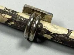 Lyndon Ahiyite (Zuni) - Fingerring mit Türkis