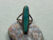 Brad Poblani (Zuni) - Fingerring mit Channel Inlay