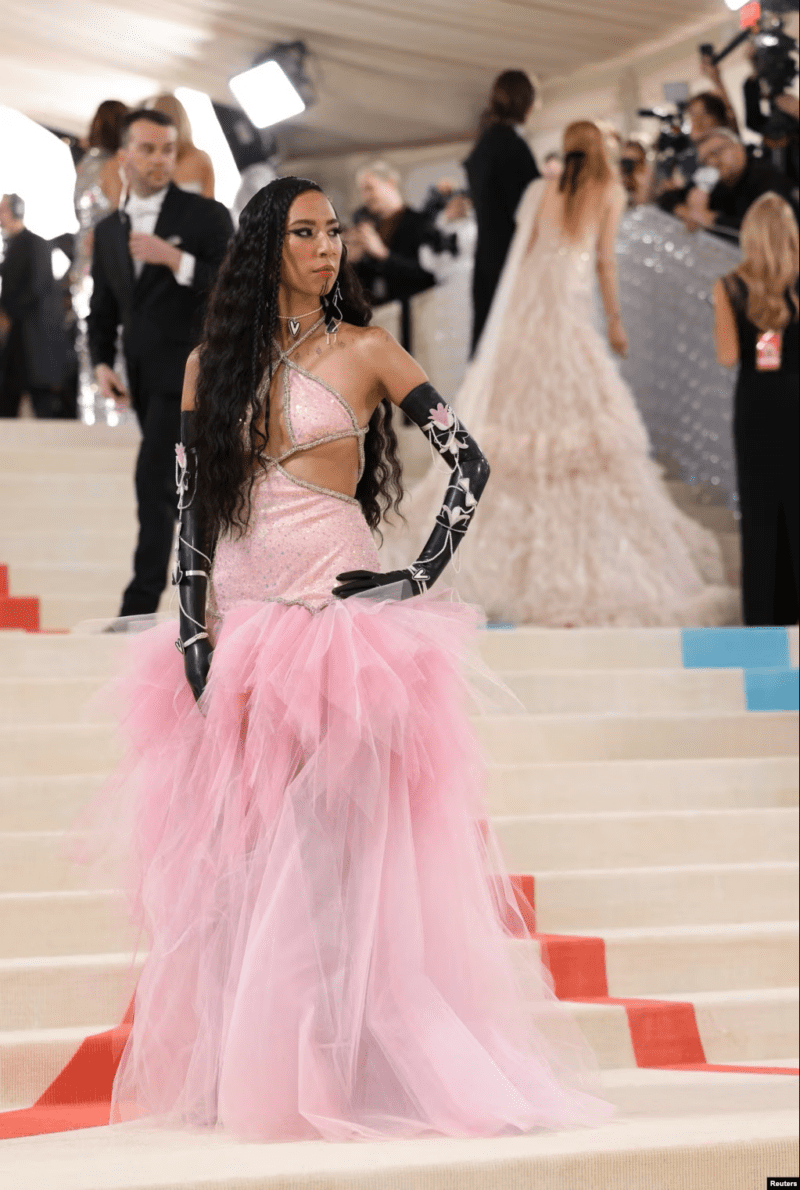 Quannah Chasinghorse bei der Met Gala 2023
