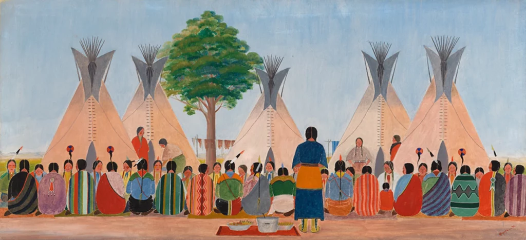 UNC-Chapel Hill's Kunstmuseum stellt Native American Kunst in den Mittelpunkt einer neuen Ausstellung