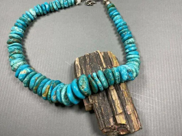 Türkis stabilisiert oder naturbelassen beim Schmuck? 2 Türkishalskette