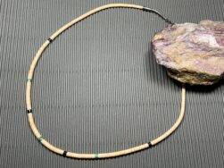 Raymond Gasper (Zuni) - Muschelkette mit Steinperlen