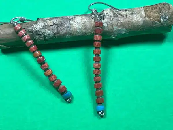 Lenore Cheykaychi (Kewa-Hopi) - lange Ohrhänger