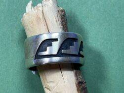 Riley Polyquaptewa (Hopi) - Overlay Herrenring