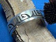 Raymie Namingha (Hopi) - Fingerring mit Wassersymbolen