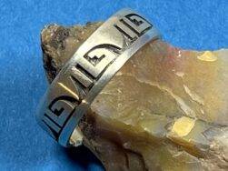 Raymie Namingha (Hopi) - Fingerring mit Wassersymbolen