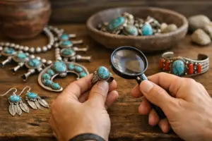 Authentischen Navajo Schmuck erkennen