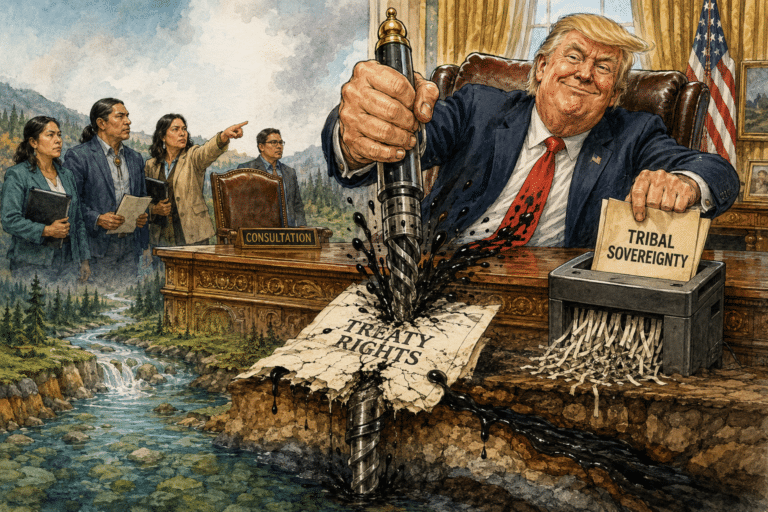 Trump fights Native Americans